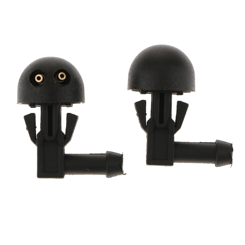 2 Windshield Washer Nozzle Wiper Fits For PEUGEOT 206 HATCHBACK 98-10 6438AV