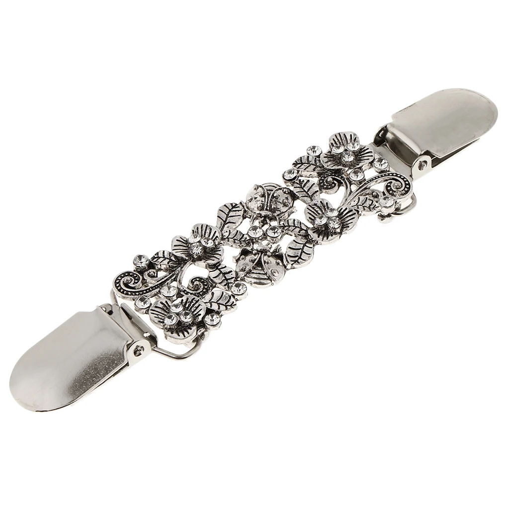 Cardigan Neck Scarf Metal Durable Sturdy Party Accessory For Christmas Birthday