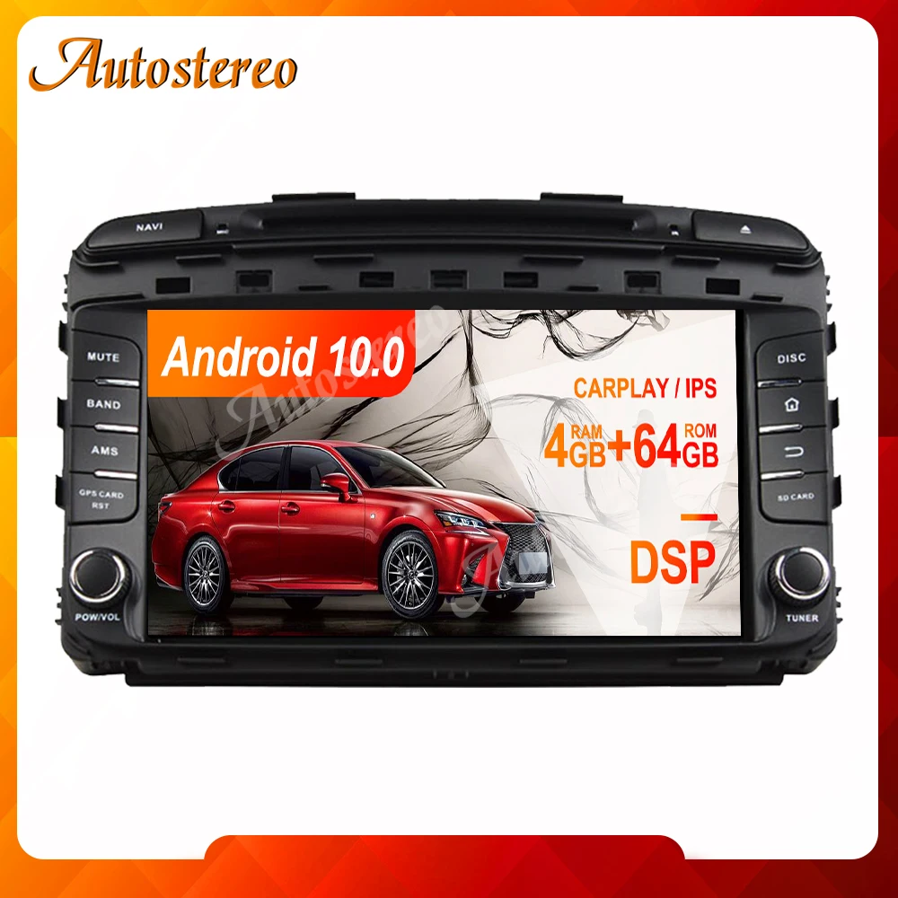 

Android10.0 GPS Navigation Car DVD Player For KIA SORENTO 2015 Multimedia Player Radio Recorder 2 DIN Head Unit Car Accessories