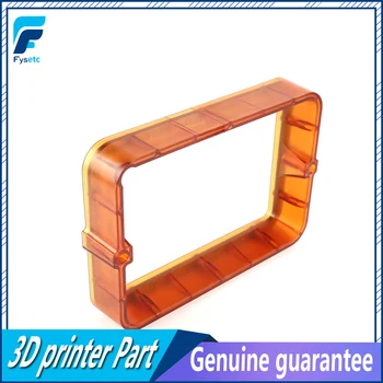 

Transparent Black/Orange Material Rack 178*120mm DLP SLA 3D Printer Plastic Resin Vat FEP Film For Wanhao D7 Photon Steel Ring