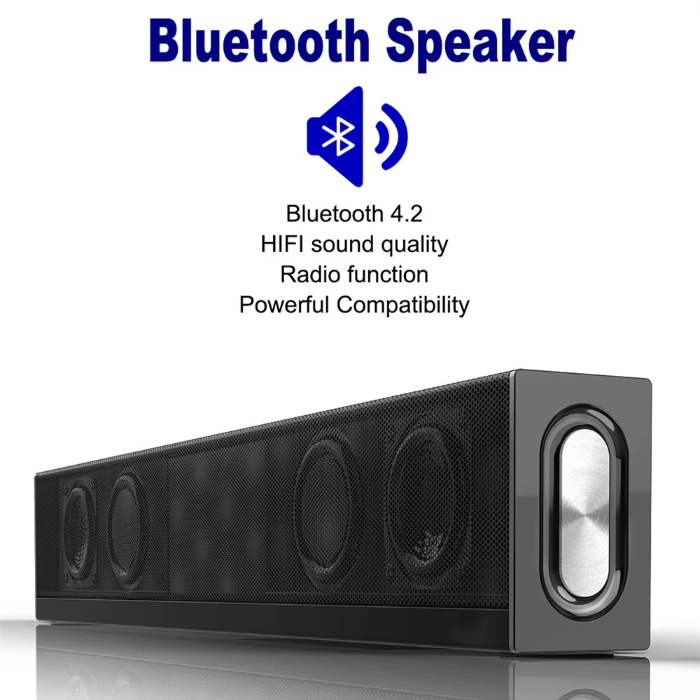 Высококачественный динамик Bluetooth TF карта памяти беспроводной динамик аудио сабвуфер система стерео музыка объемный звук