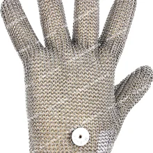 Перчатки с защитой от проколов, рабочие перчатки из нержавеющей стали, защитные перчатки с металлической сеткой