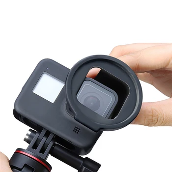 

52mm Camera Filter Adapter Quick Release Tripod Bracket Lens Filter Ring Holder for GoPro 8 Action Camera Accessories