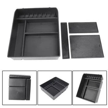 

Interior Storage Box Armrest Holder Plastic Black Toyota Prado Hot Sale Brand New Value Useful Newest