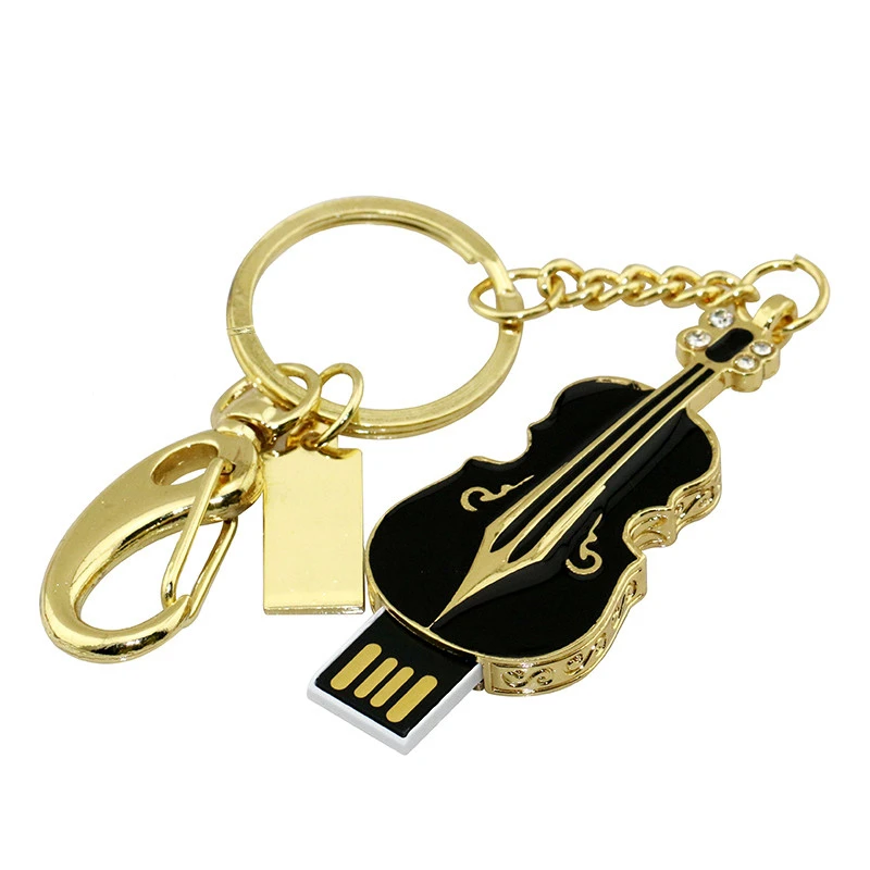 Флеш-накопитель USB для гитары/музыкального инструмента 4, 8, 16, 128, 64 ГБ, флеш-накопитель 32 ГБ, 128 ГБ, флеш-накопитель, персональный подарок, USB