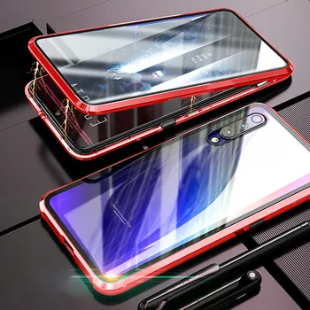 

Magnetic Case for Samsung Galaxy A30 A50 A60 A70 A7 A9 2018 Front+Back double-sided Tempered Glass For A750 A9S A60 A50 A30 A70