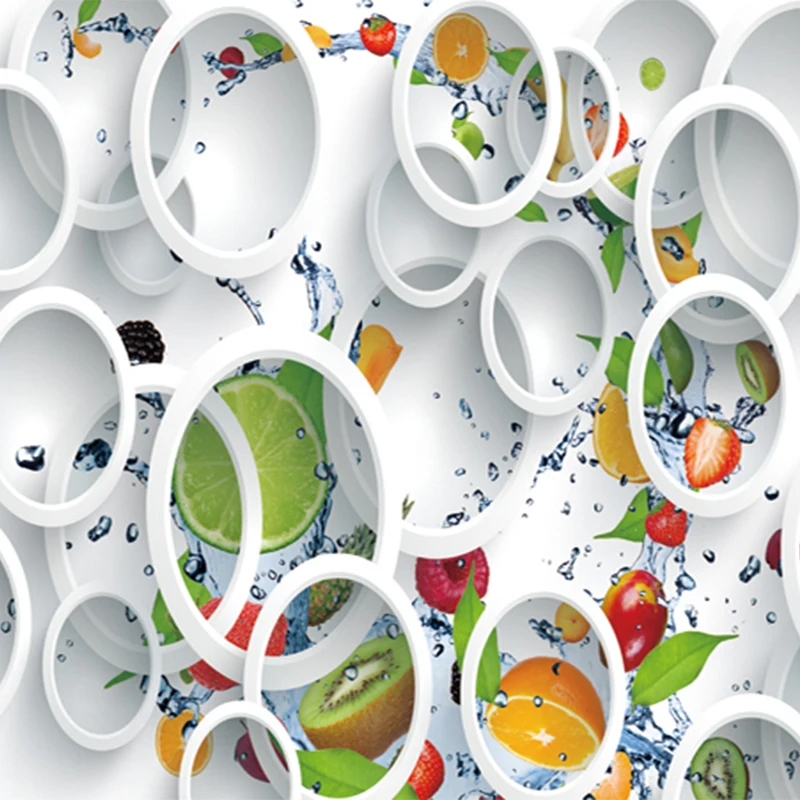 Custom-Modern-Minimalist-Mural-Photo-Wallpaper-White-Ring-Cycle-Fruits-Wall-Mural-Abstract-Art-Wall-Paper (2)