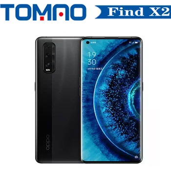 

OPPO Find X2 5G Mobile Phone Snapdragon 865 Android 10.0 6.7" 120HZ 3168X1440 8GB RAM 256GB ROM 48.0MP 65W Charger 48MP Camera
