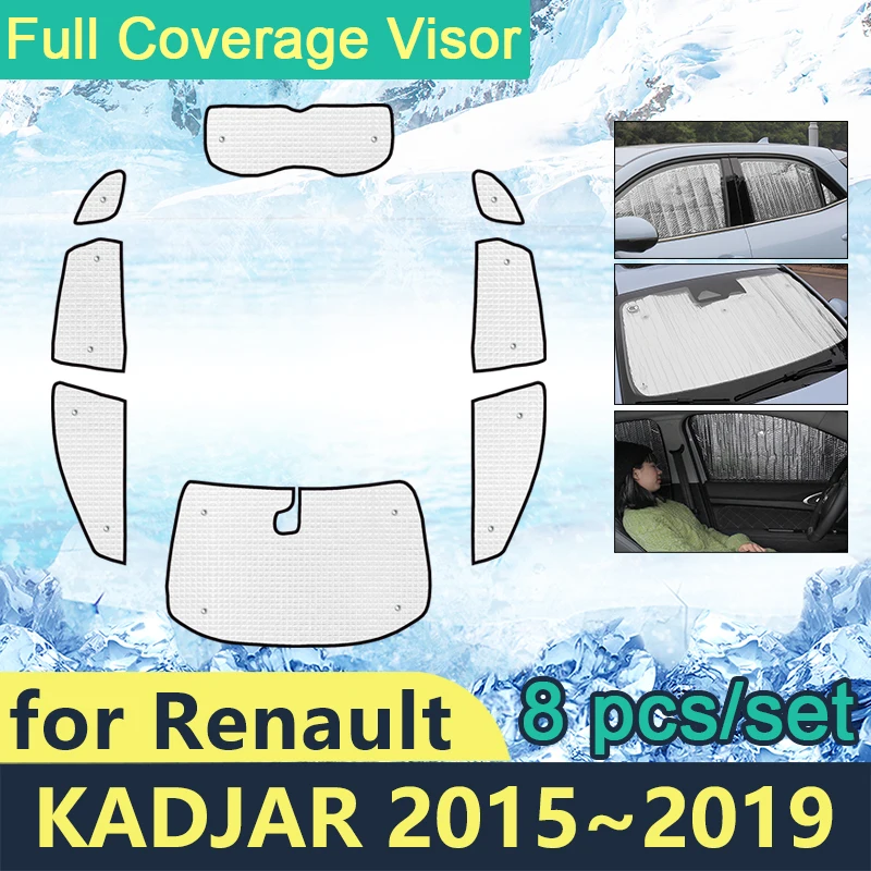 

Солнцезащитные очки с полным покрытием для Renault Kadjar 2015 2016 2017 2018
