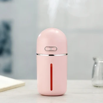 

230ML Aromatherapy Diffuser USB Ultrasonic Air Humidifier Mist Maker Aroma Essential Oil Diffuser for Home with LED Light