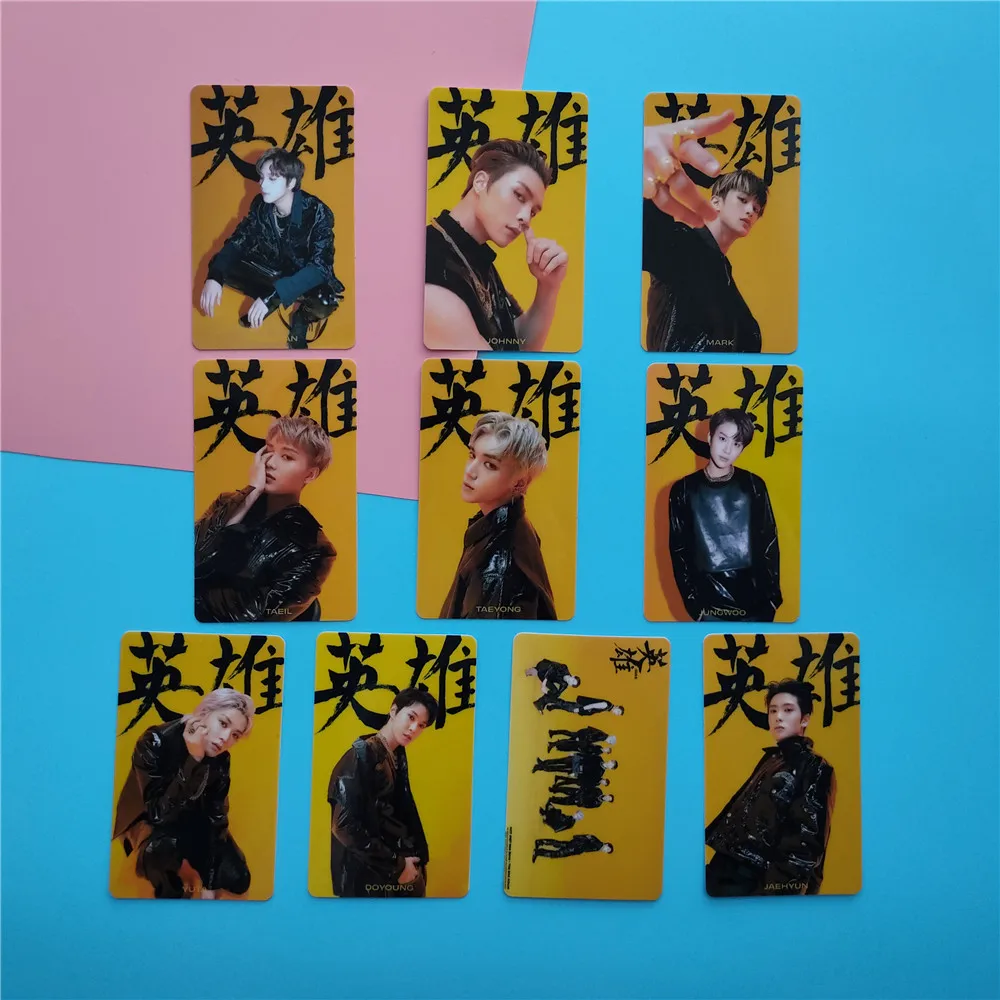 Новый альбом KPOP NCT 127 Neo Zone Hero сопутствующие товары прозрачная наклейка клейкая