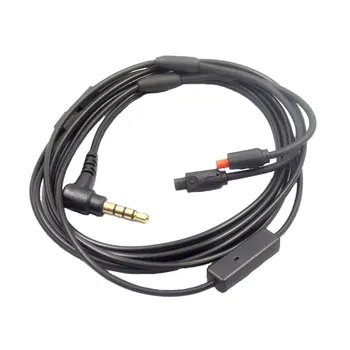 

1.2M Gift Talk Daily Volume Control Repair Headphones Audio Sport 3.5mm Jack Replacement Parts Adapter Cable For ATH-IM50