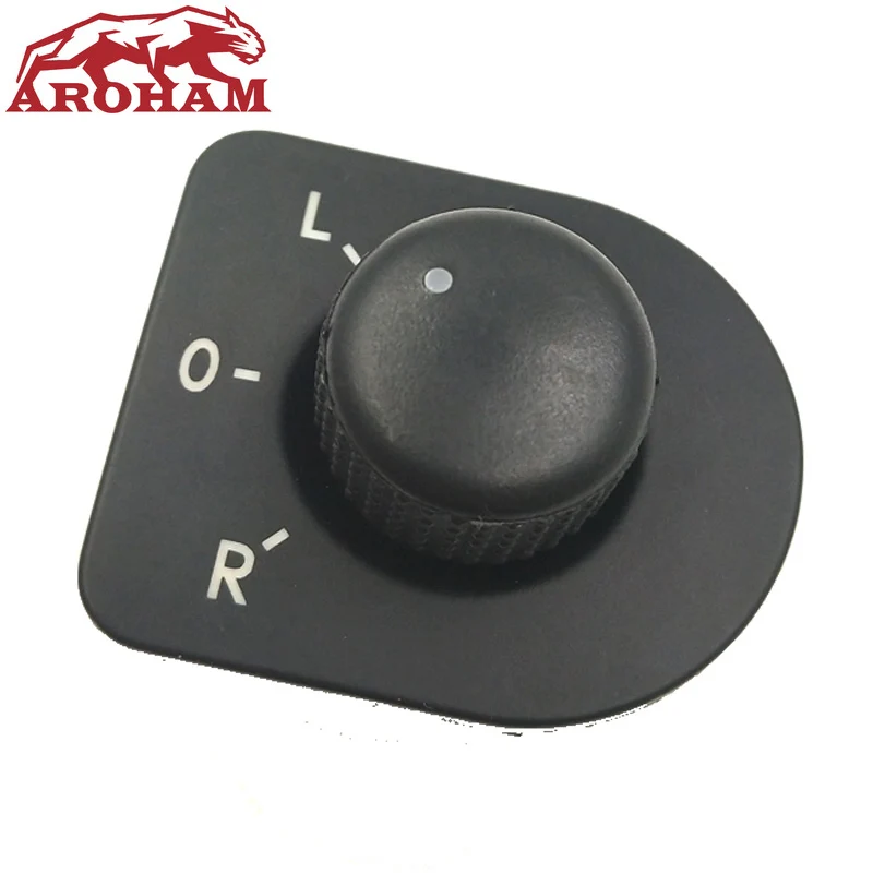Ручка переключателя бокового зеркала Aroham 1J1959565A для Volkswagen VW Bora Jetta Golf MK4 1J1 959 565A