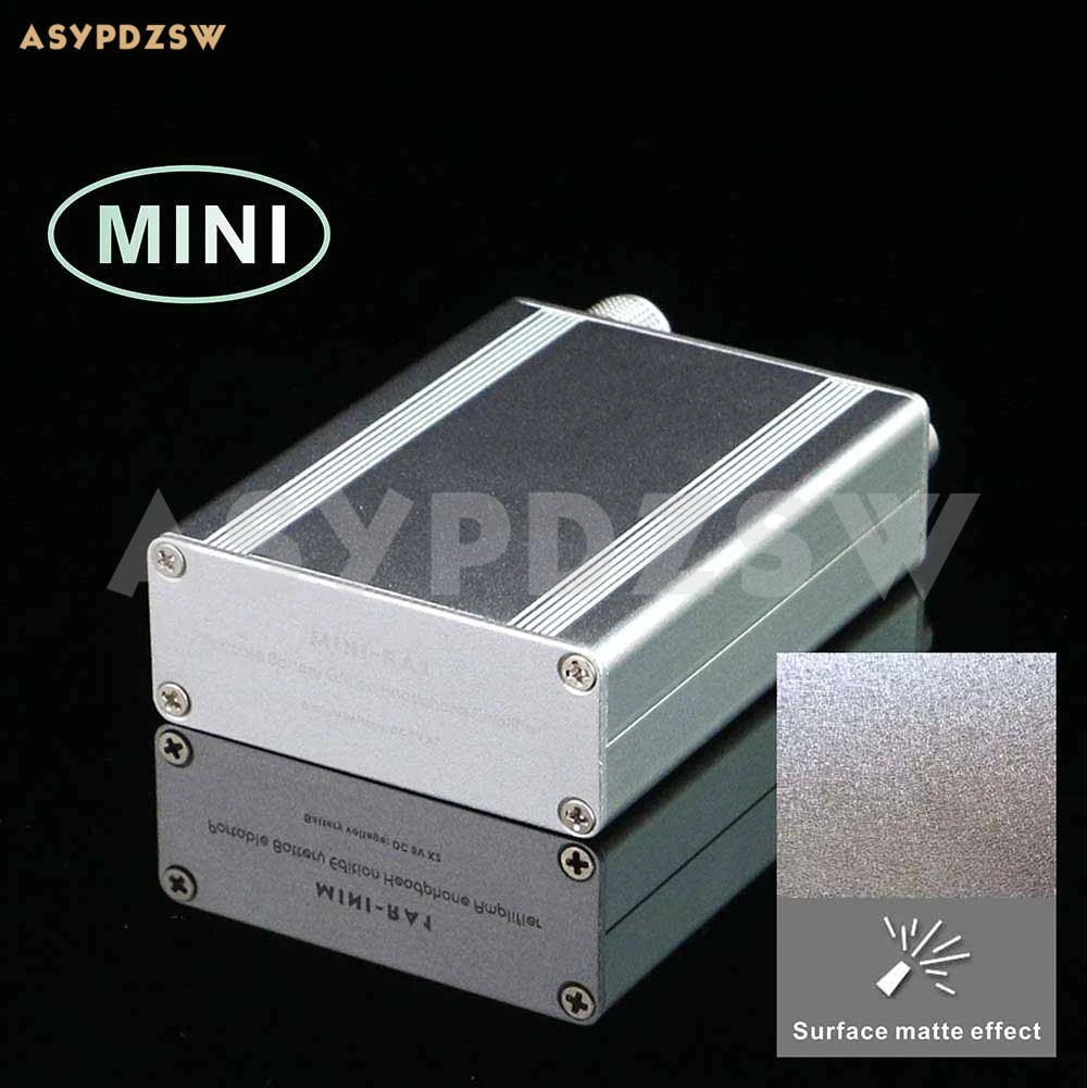 Finished MINI RA1 Battery version Portable headphone amplifier JRC4556 3 5 Jack
