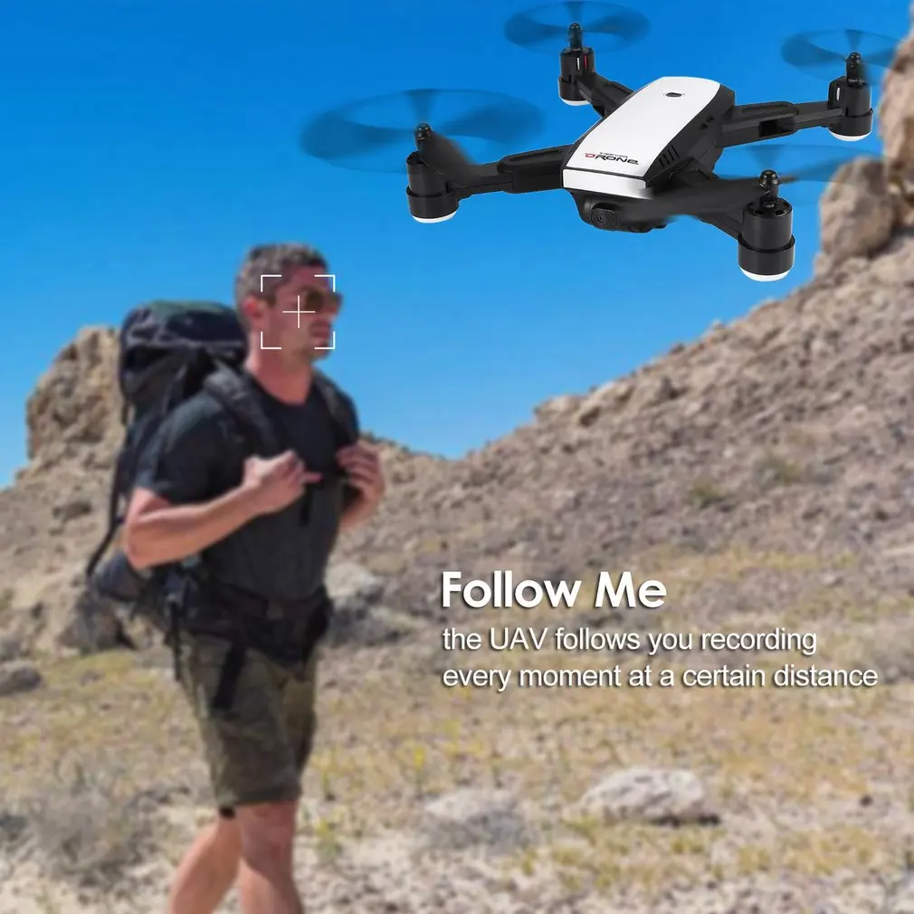 LH-X28GWF мини Дрон Wi-Fi расстояние управления GPS FPV 4-RC оси для дрона с 720 P/1080 P HD камерой 2/3 светодиодный фонарь на батарейках один ключ возврата