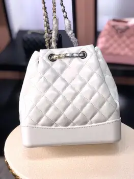 

Genuine Leather Backpack Bags For Women Fashion Design Luxury Shoulder Bags Purse Lady's Classic Knapsack/Rucksack