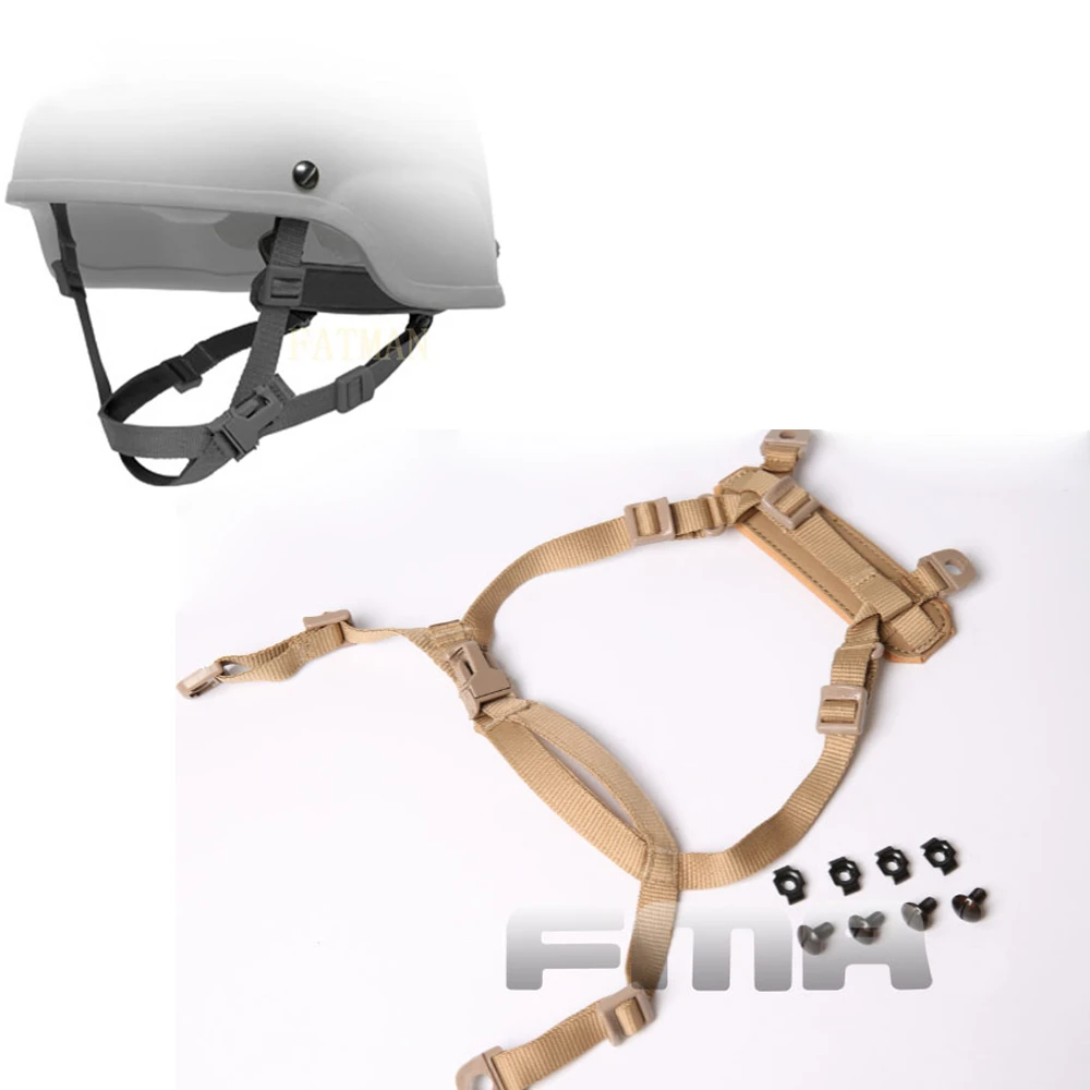 New Arrival Fma Mich Helmet Retention System Hnape Adjustable