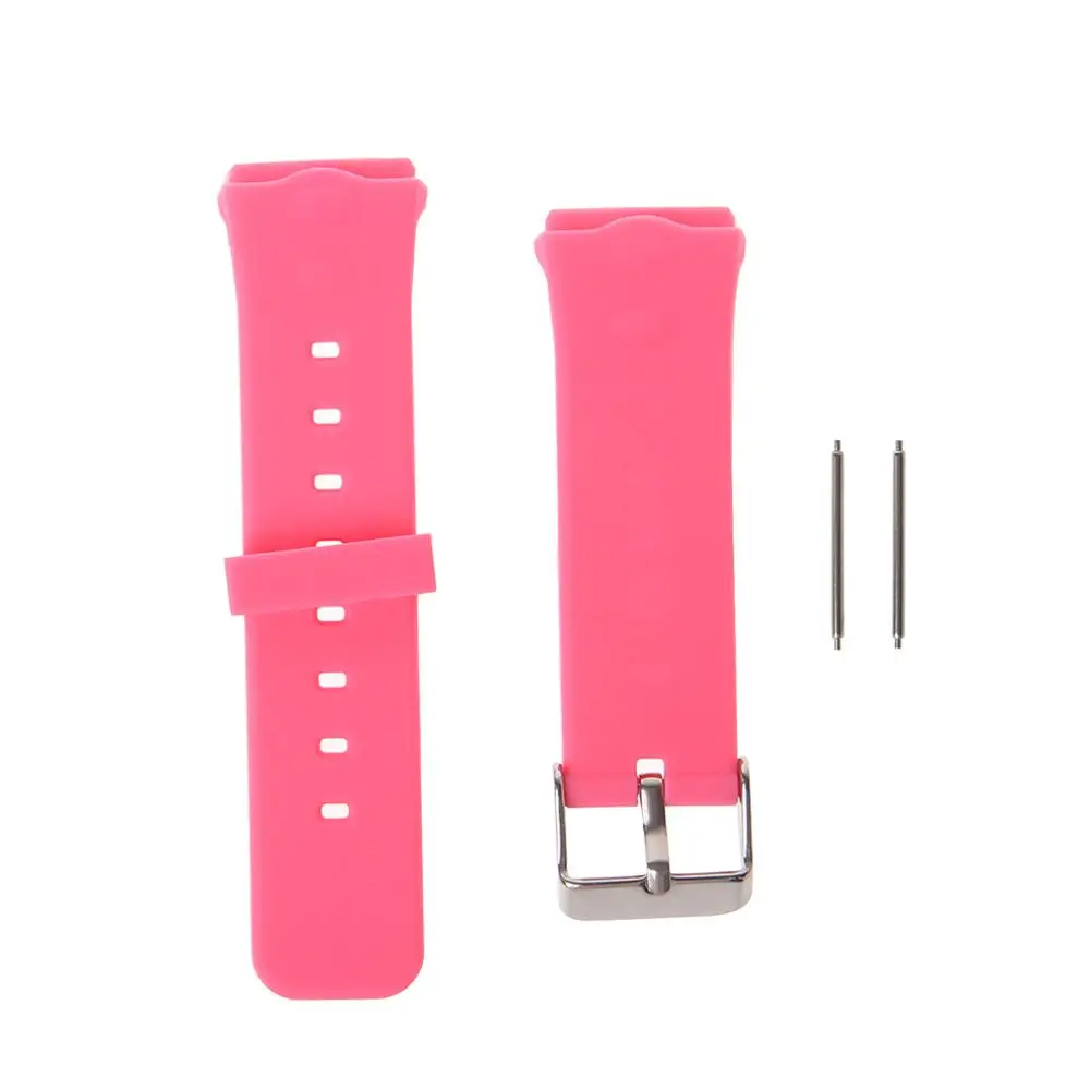 Умный указатель трекер часы замена ремешок для детей ремешок для Q50 Y3 - Цвет: Розовый