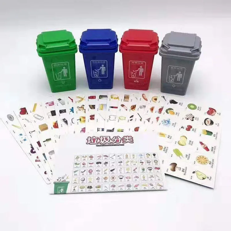 

Children'S Educational Toy Garbage Compartmental CHILDREN'S Toy Educational Brain Force Combat Parent And Child Interactive 288