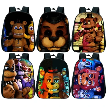

Five Nights at Freddy's Backpack High Quality Backpack for Boys and Girls School Bags Back to School Kindergarten Rucksacks