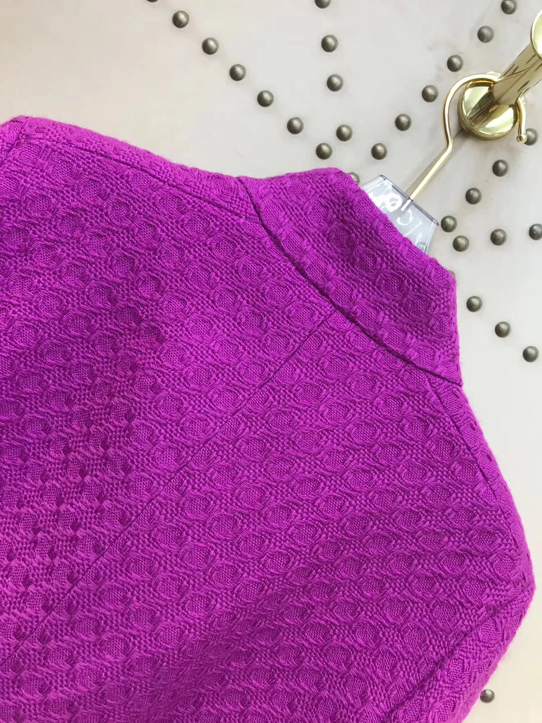 CC Tweed шерсть Зимний Блейзер Парижская Неделя моды подиумная дизайнерская коллекция