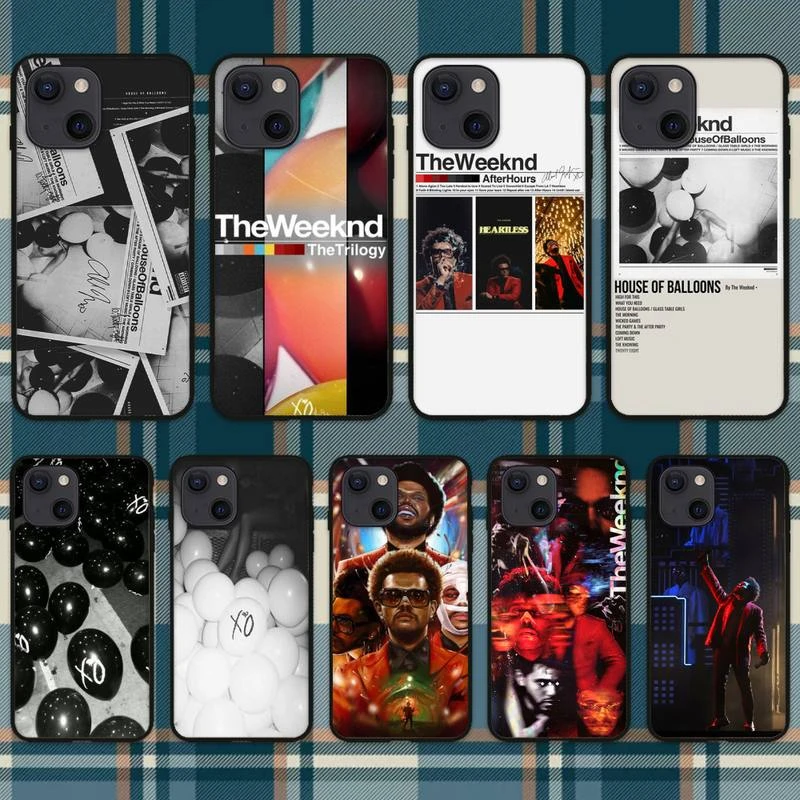 The Weeknd House Of Balloons Phone Case For iPhone 11 12 Mini 13 Pro XS Max X 8 7 6s Plus 5 SE XR Shell iphone 11 Pro Max cover case