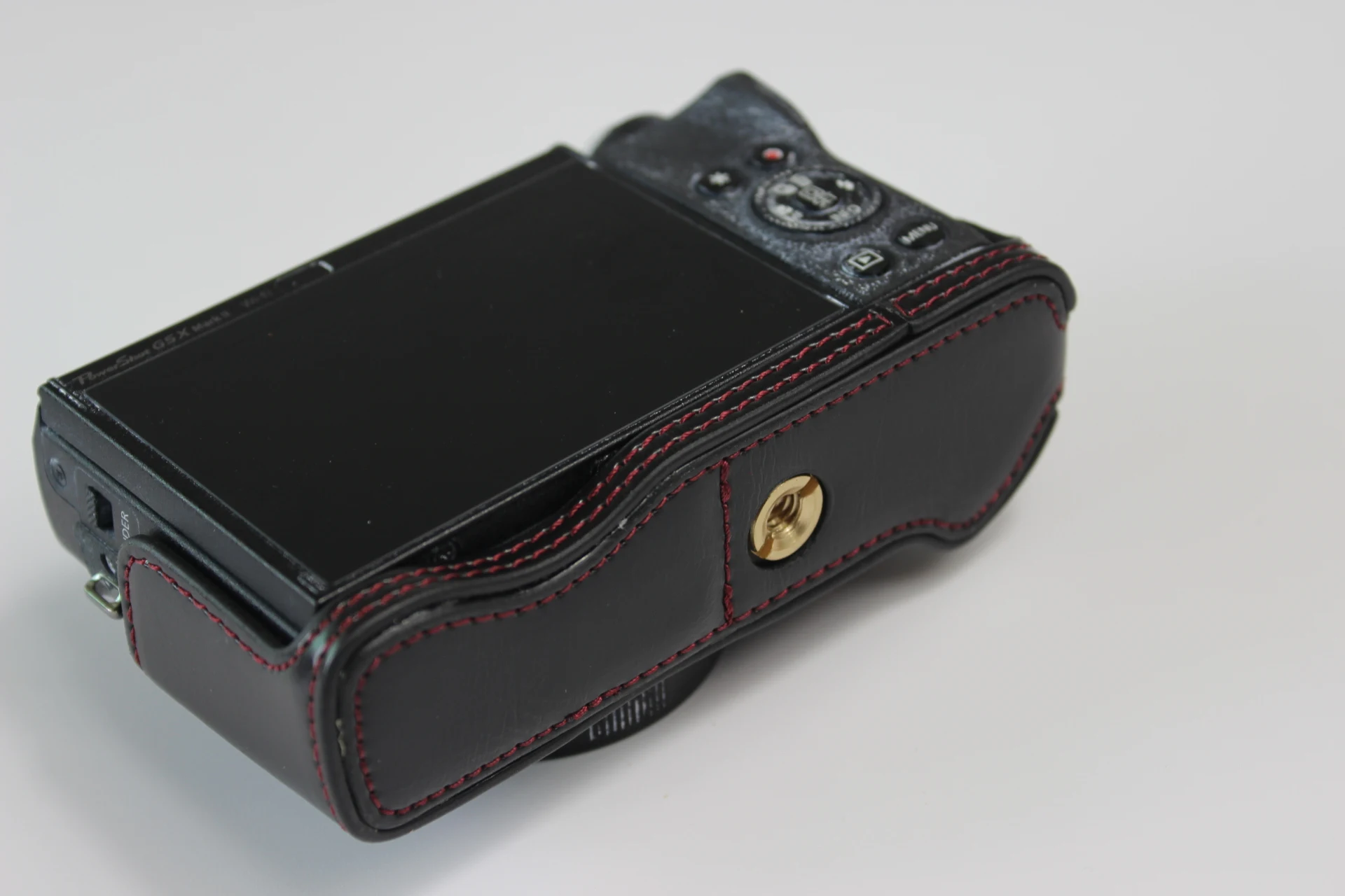PU кожаный чехол для камеры для Canon G5X Mark II G5XII G5X2 G5XM2 G5X защитная оболочка с нижним отверстием батареи