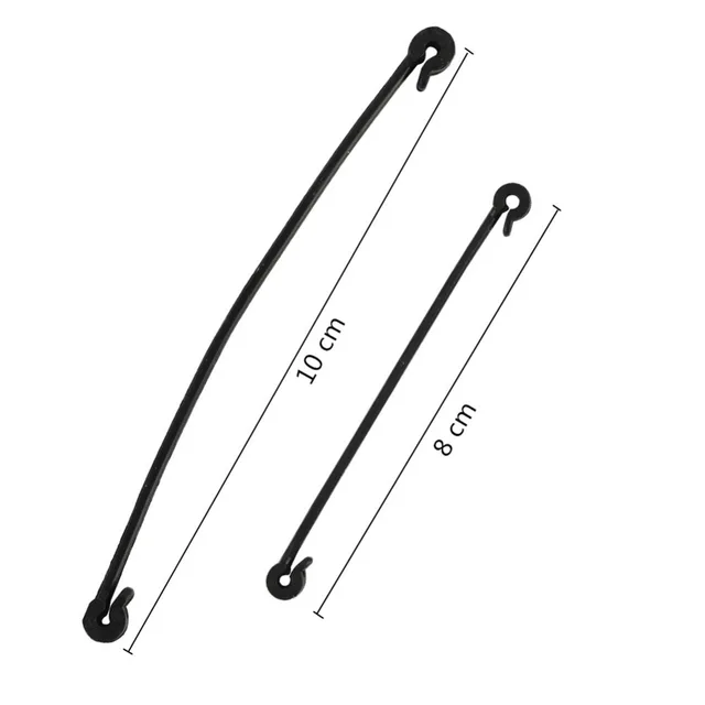 100 db Szőlő Rögzített Kötött Műanyag Növényi Tartó Klip Horog Csatlakozás Keret Rács Rúd Kertészet Mezőgazdasági - Image 2