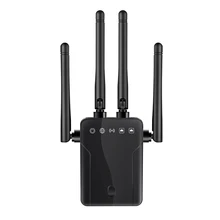 Tisanctuic – répéteur Wifi sans fil M 95B M, 300, routeur, amplificateur de Signal, extension, 4 antennes, pour le bureau et la maison