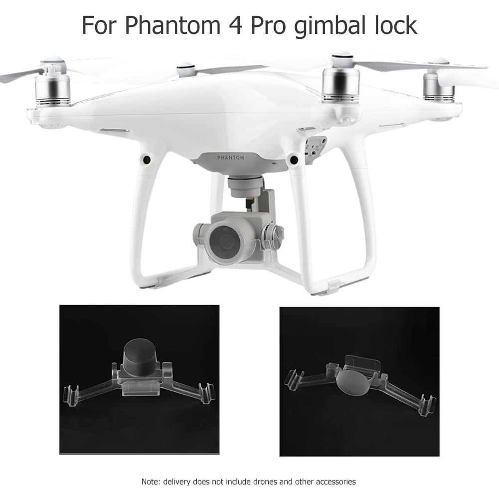 Прозрачный Дрон с шарнирным замком для объектива Крышка DJI Phantom 4 Pro Запчасти