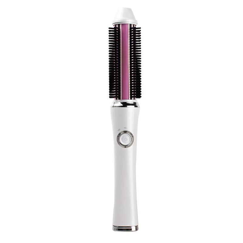 

Rechargeable USB Hair Brush Curling With Battery With LED Indicator With Charge And Power Cord