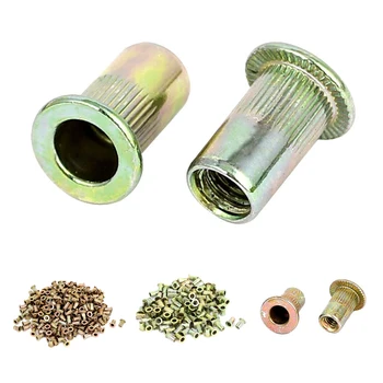 

M5 Threaded Countersunk Head Blind Rivnuts Rivet Nuts Nutserts 100 Pcs