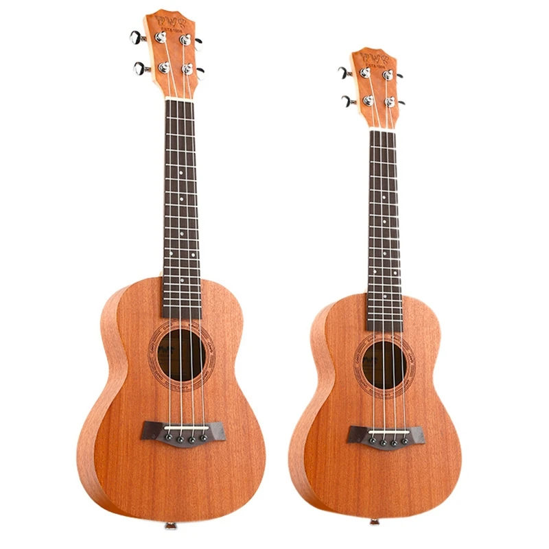 BWS EST &amp 1988 2 комплекта из красного дерева 18 ладов Tenor Ukulele Акустическая гитара Cutaway 4