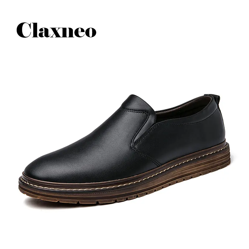 

Mens Leather Shoes Slip on Summer Autumn Man Casual Loafers Genuine Leather Boat Footwear Leisure Male Moccasins Soft