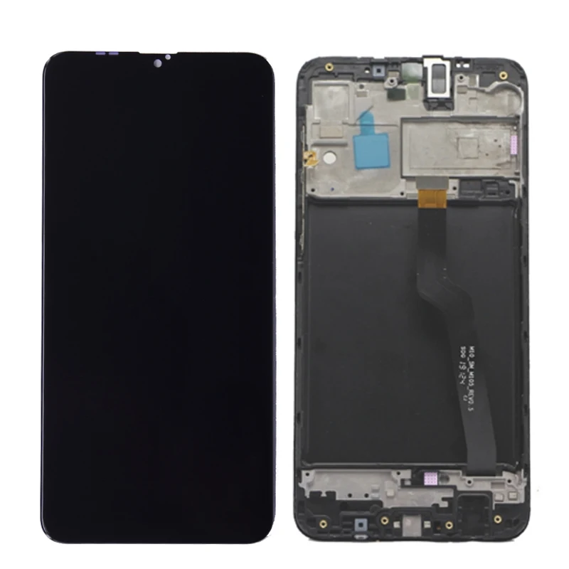 Супер AMOLED 6," ЖК для SAMSUNG Galaxy A10 ЖК A105 A105F SM-A105F ЖК-дисплей сенсорный экран дигитайзер с рамкой