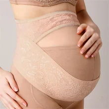Ceinture en dentelle respirante pour femmes enceintes, ceinture de maternité sans rouleau, soulagement pelvien de la hanche, ceinture de soutien de grossesse, lifting du ventre, décompression