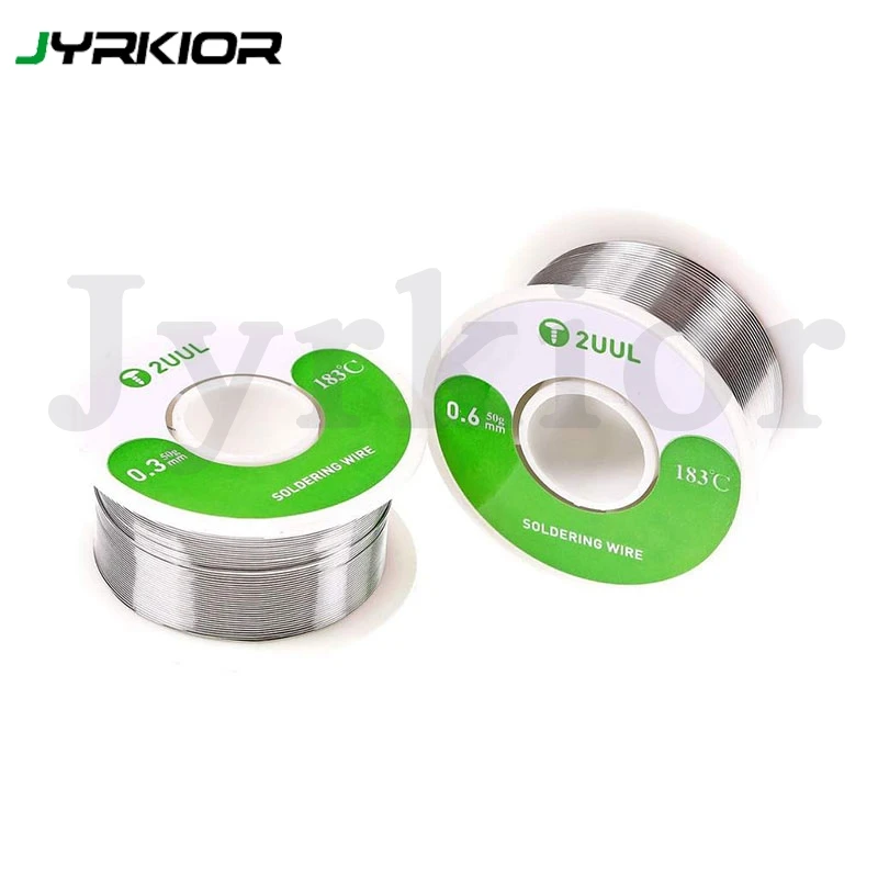 Tin Wire Rosin Core Solder Wire 0.3mm 0.6mm 100M 50g For Electrical Soldering