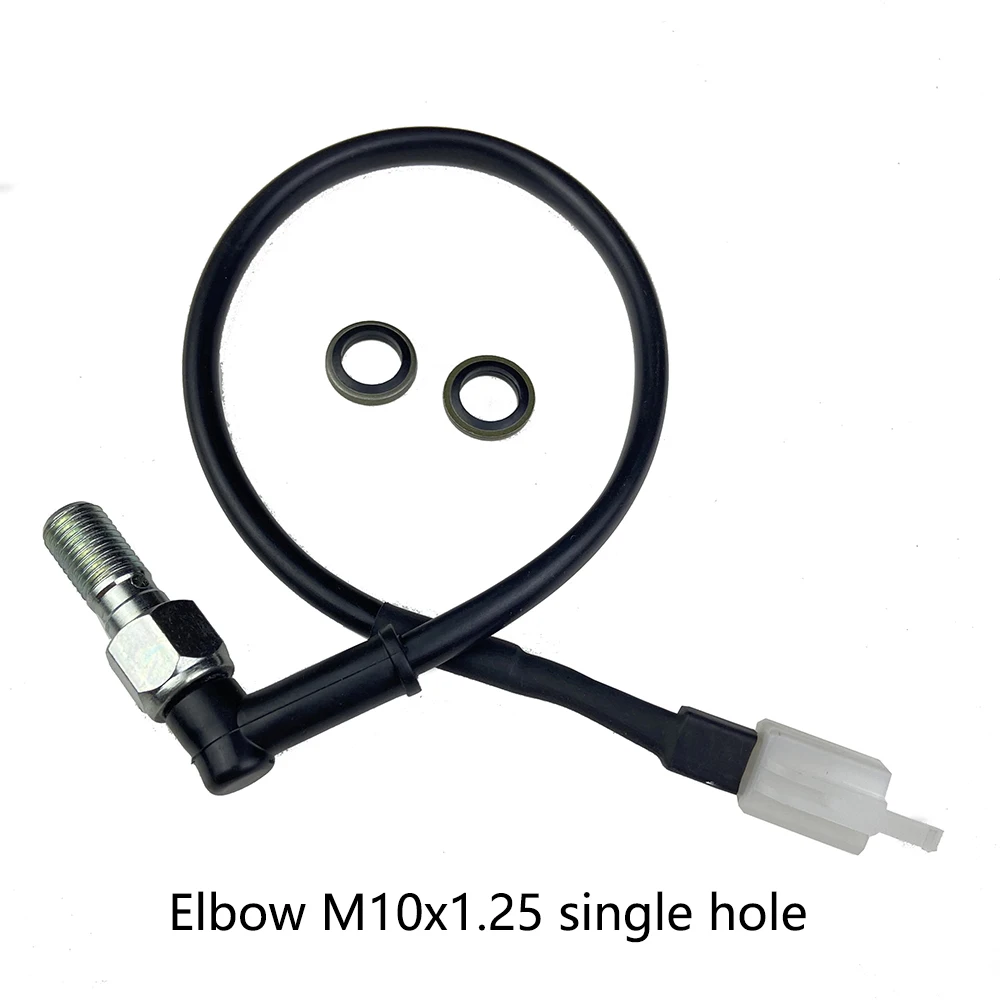 Motorcycle hydraulic brake switch universal M10 rear light switch hollow bolt