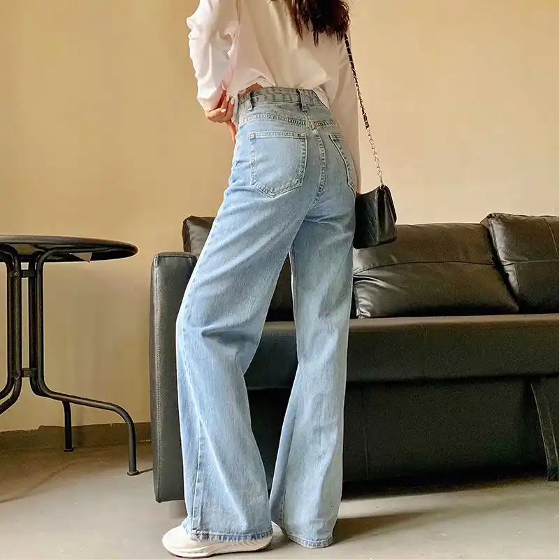 wide leg ladies jeans