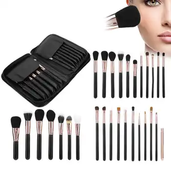 

Professional Make Up Brush Kit 29pcs Loose Powder Eyeshadow Brush Concealer Cosmetic Brushes Set with PU Bag Makeup Tool