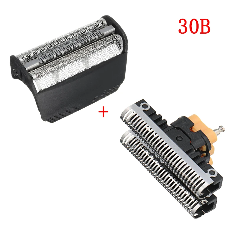 Shaver 30B Replacement Foil Screen+Blade for Braun 3 Series ...