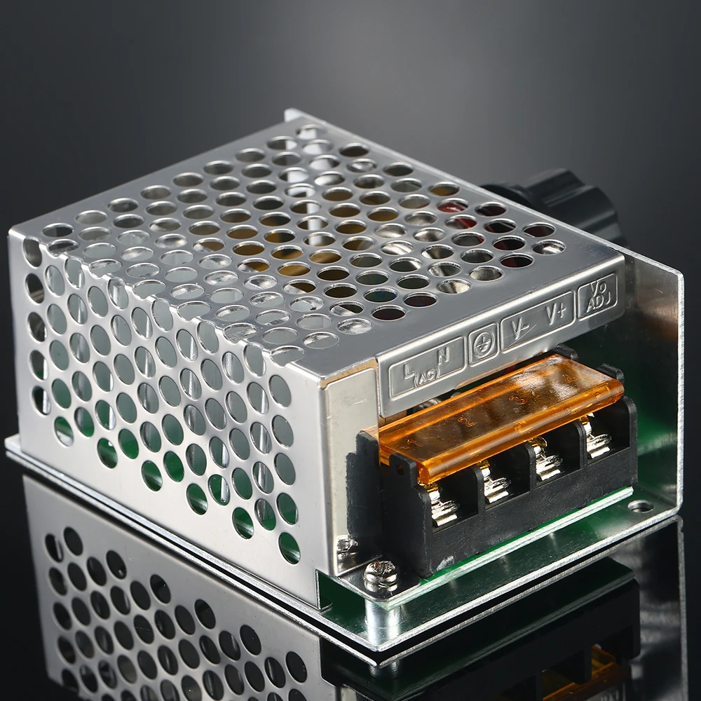 Горячая 4000 Вт AC220V Высокая мощность SCR Электронный регулятор напряжения модуль