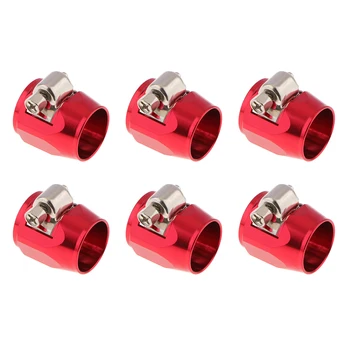 

Aluminum Alloy Automotive Car AN8 Hose End Finisher Fuel Oil Water Pipe Line Clips - 6 Pack
