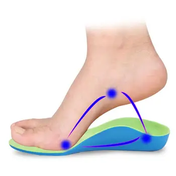 

Increased Pad Orthotic Shoes Pads Shoe Accessories Running Shock Absorption Adult EVA Correction Feet Orthopedic Insoles Sport