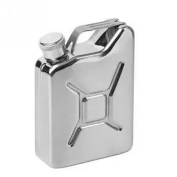 

New 2020 Summer 5 oz Jerrycan Oil Jerry Can Liquor Hip Flask Creative Stainless Steel Wine Pot Fast Shipping