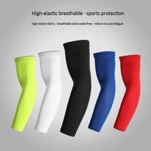 1 шт. унисекс дышащий рукав Противоскользящий открытый охлаждающий руку рукава Защита от солнца манжеты грелки для занятий спортом сайклингом и бегом