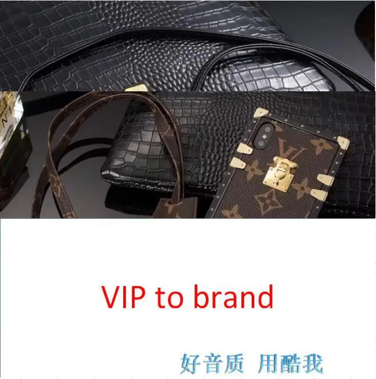 

Luxury PU Leather Phone Cases for iphone 11 X 6 6s 7 8 Plus XR Xs Max Fashion Square Lattice Vintage Phone Back Cover Coque Case