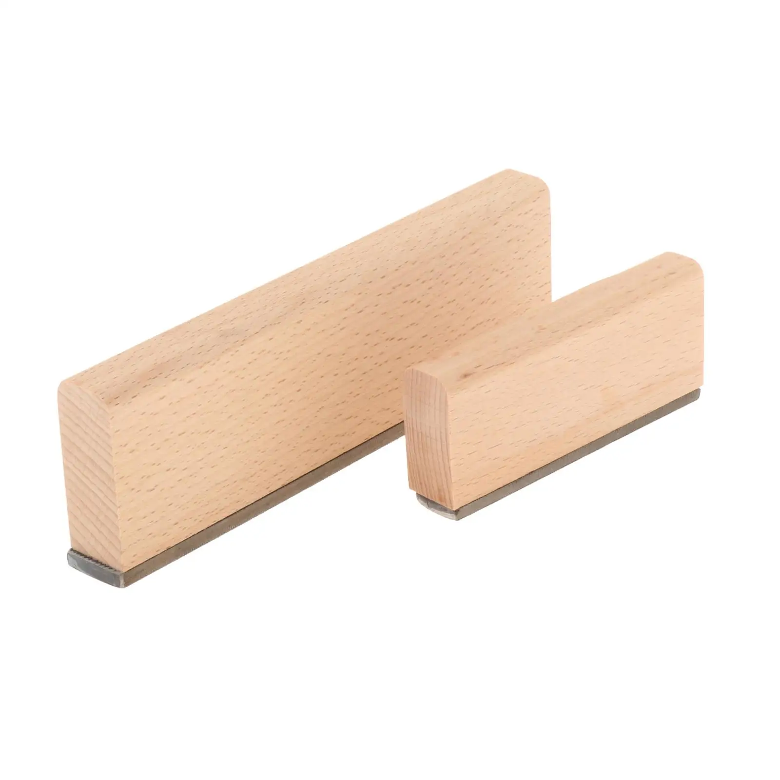 Maple Wood & Iron Frets Neck Leveling Polishing File Tool for Bass Banjo Mandolin
