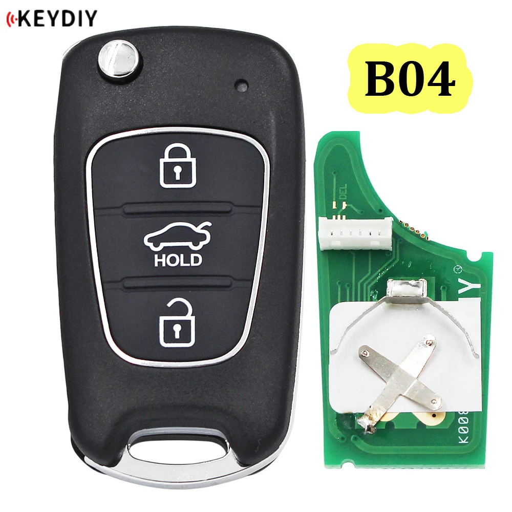 Универсальный пульт дистанционного управления KEYDIY B Series B04 3 кнопки для KD200 KD900 +
