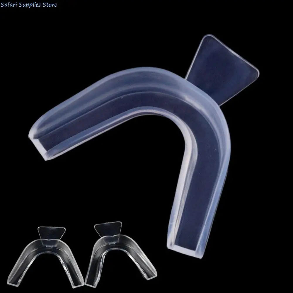 1 Pc Transparent Night Guard Gum Shield Mouth Trays For Bruxism Teeth Whitening Grinding for Boxing Teeth Protection Equipment